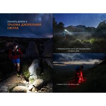 Фонарь налобный FENIX HP12R-TRd Red