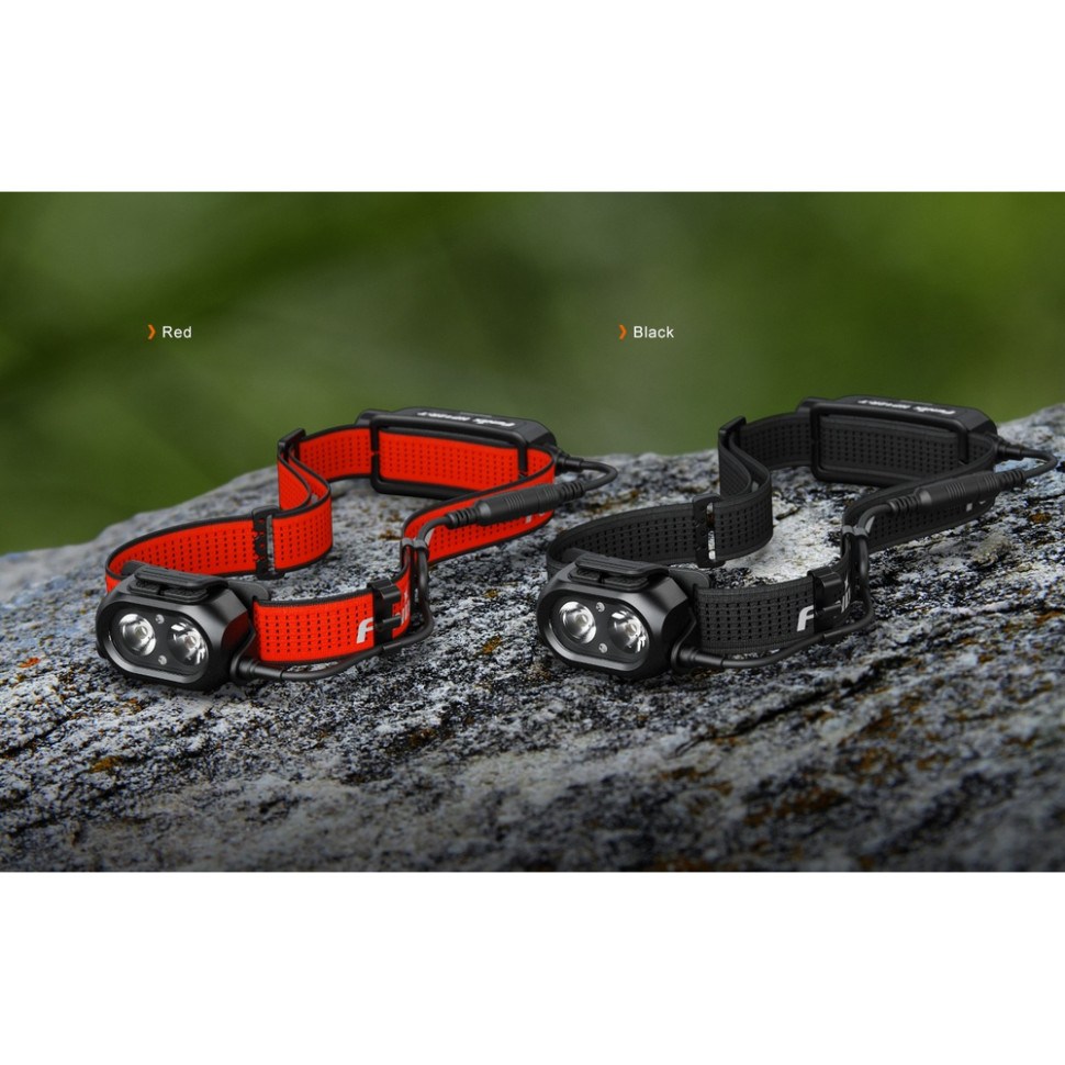 Обзор Фонарь налобный FENIX HP12R-TRd Red