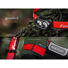 Фонарь налобный FENIX HP12R-TB Black