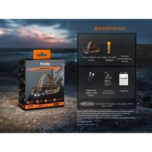 Фонарь налобный FENIX HM60R 2.0