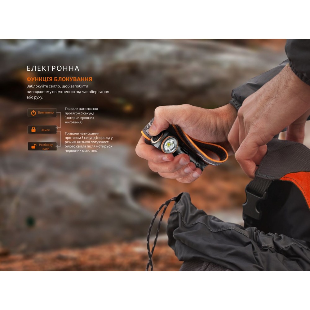 Покупка Фонарь налобный FENIX HM23 V2.0