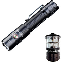 Ліхтар FENIX ACE LED тактичний + ліхтар CL01 Black (PD35RACE-CL01B)