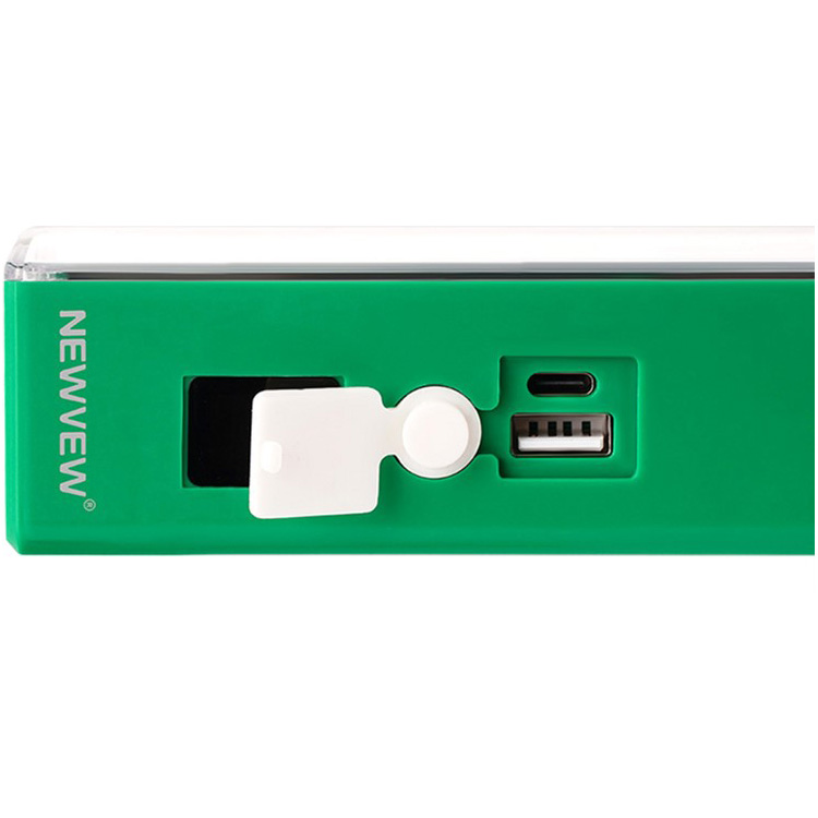 Зовнішній вигляд Ліхтар NEWVEW NV-E967T Solar Panel 4000mAh Green (NWVW-NV-E967T-GN)