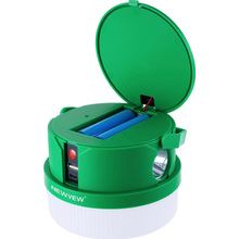 Ліхтар NEWVEW NV-E972 50W Solar Panel 2400mAh Green (NWVW-NV-E972-GN)