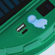 Фонарь NEWVEW аккумуляторный NV-E961 300W Solar Panel 7200mAh Green (NWVW-NV-E961-GN)