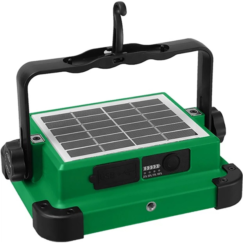 Фонарь NEWVEW аккумуляторный NV-S1 200W Solar Panel 3600mAh Green (NWVW-NV-S1-GN) Оснащение powerbank