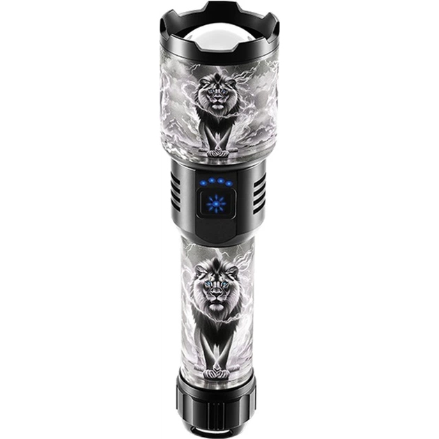 Фонарь NEWVEW NV-K20-Lion 5000mAh Black (NWVW-NV-K20-LION-BK)
