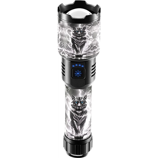 Фонарь NEWVEW NV-K20-Tiger 5000mAh Black (NWVW-NV-K20-TGR-BK)