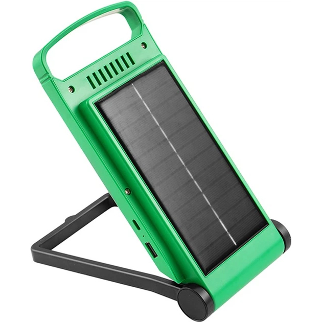 Зовнішній вигляд Ліхтар NEWVEW NV-Y09-A Solar Panel 4000mAh Green (NWVW-NV-Y09-A-GN)
