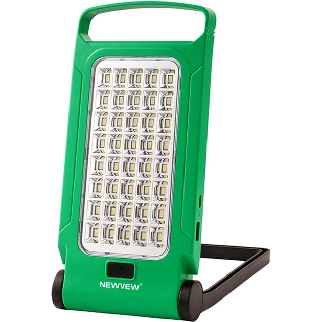 Ліхтар NEWVEW NV-Y09-A Solar Panel 4000mAh Green (NWVW-NV-Y09-A-GN) Оснащення кріплення/кліпса/гачок