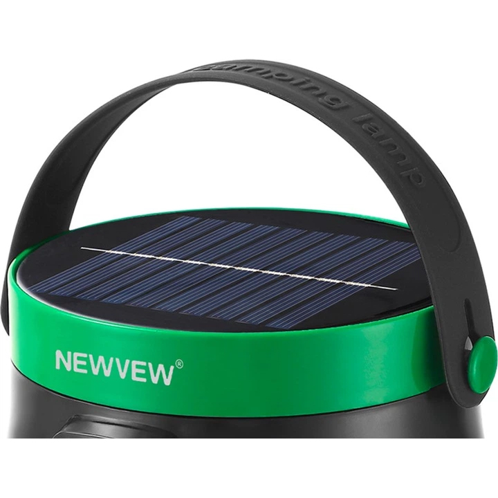 Фонарь NEWVEW NV-E938 150W Solar Panel 7800mAh Green Особенности регулировка яркости