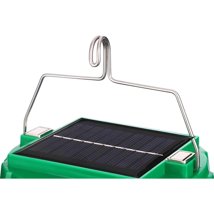 Фонарь NEWVEW NV-E953 50W Solar Panel 3600mAh Green (NWVW-NV-E953-GN) Оснащение крепление/клипса/крючок