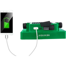 Фонарь NEWVEW NV-S8 50W Solar Panel 1500mAh Green (NWVW-NV-S8-GN)