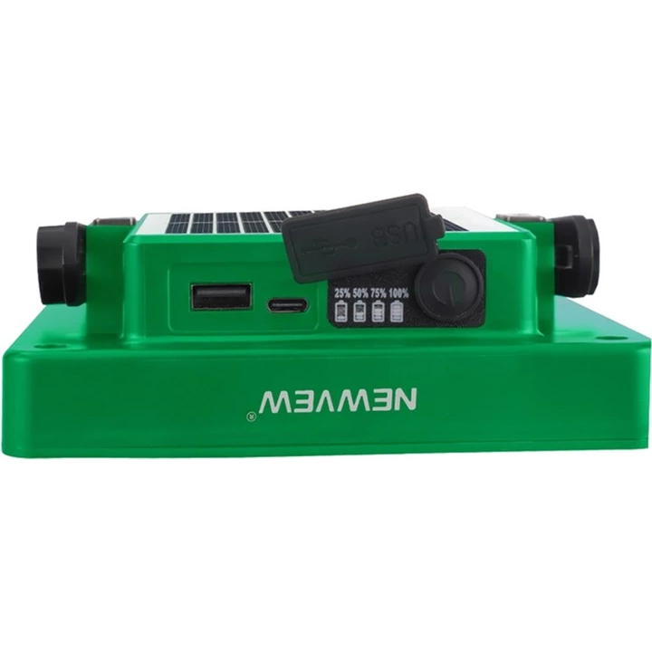 Фонарь NEWVEW NV-S8 50W Solar Panel 1500mAh Green (NWVW-NV-S8-GN) Оснащение powerbank