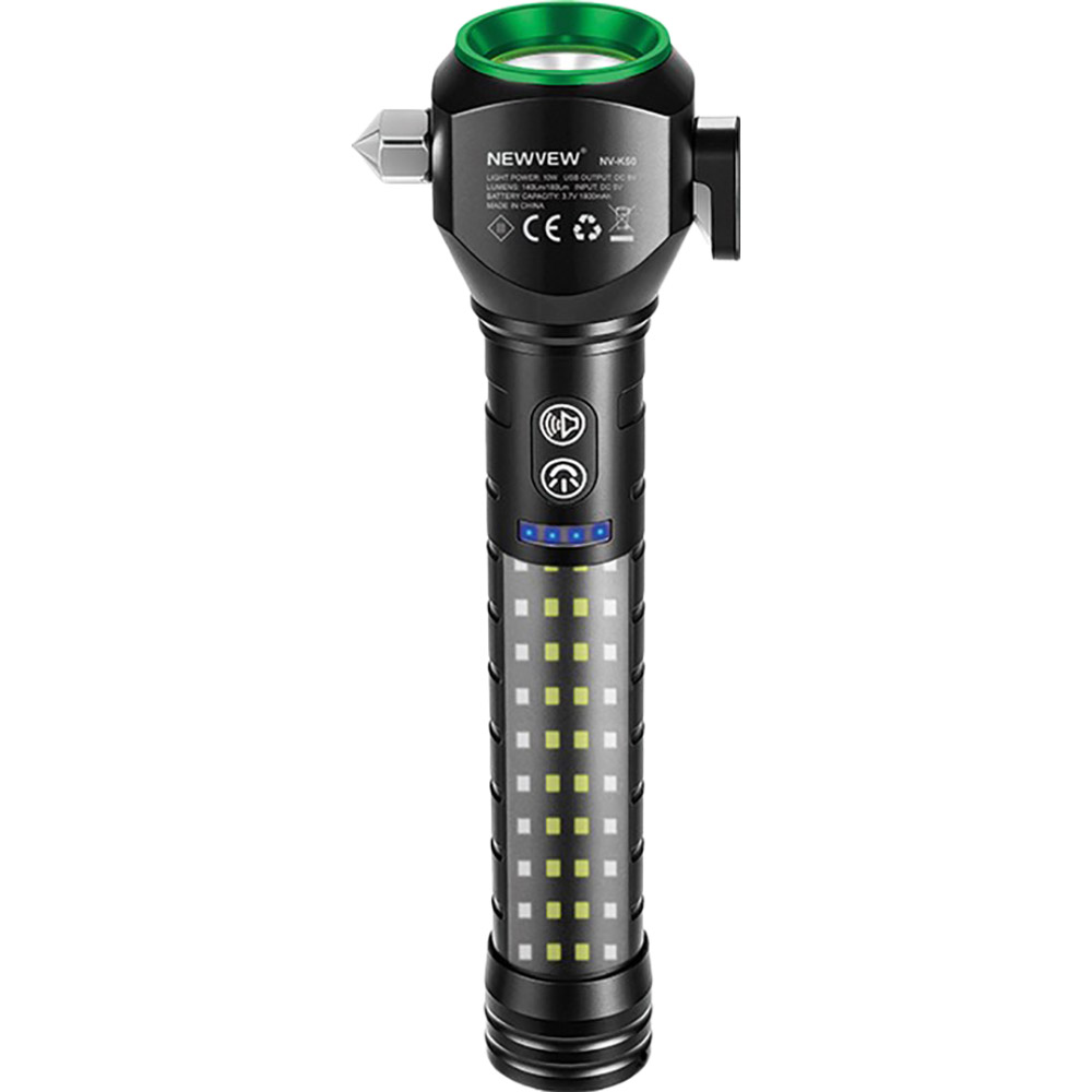 Ліхтар NEWVEW NV-K50 1800mAh Black (NWVW-NV-K50-BK)