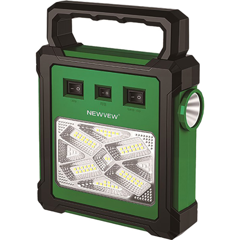 Ліхтар NEWVEW NV-T260 Solar Panel Green (NWVW-NV-T260-GN)