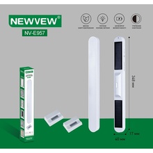 Фонарь аккумуляторный NEWVEW NV-E957 Solar Panel 1200mAh White (NWVW-NV-E957-WH)