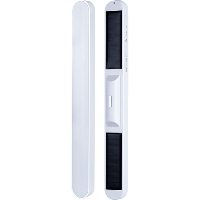 Фонарь аккумуляторный NEWVEW NV-E957 Solar Panel 1200mAh White (NWVW-NV-E957-WH)