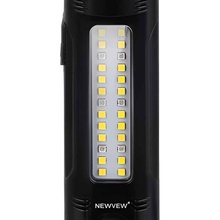 Фонарь аккумуляторный NEWVEW NV-C1006 Solar Panel 1200mAh Black (NWVW-NV-C1006-BK)