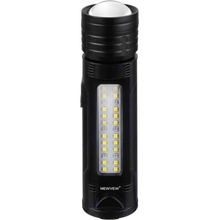 Фонарь аккумуляторный NEWVEW NV-C1006 Solar Panel 1200mAh Black (NWVW-NV-C1006-BK)