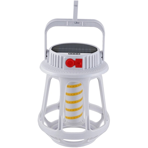 Фонарь аккумуляторный NEWVEW NV-Y11C Solar Panel 1200mAh White (NWVW-NV-Y11-WH)