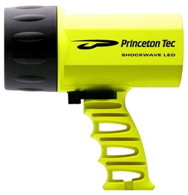 Фонарик для дайвинга Princeton Tec Shockwave LED (795626014134) желтый