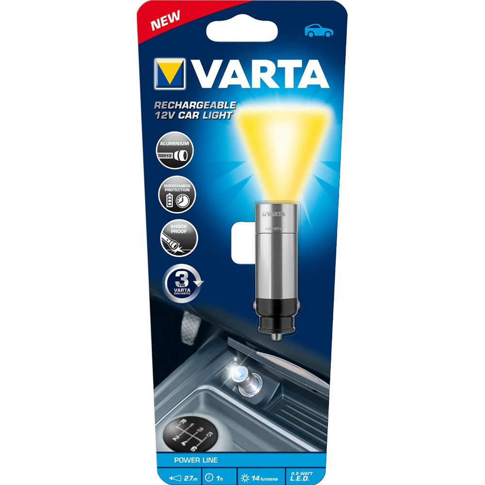 Фонарь VARTA Rechargeable 12V Car Light Мощность 0.5 Вт