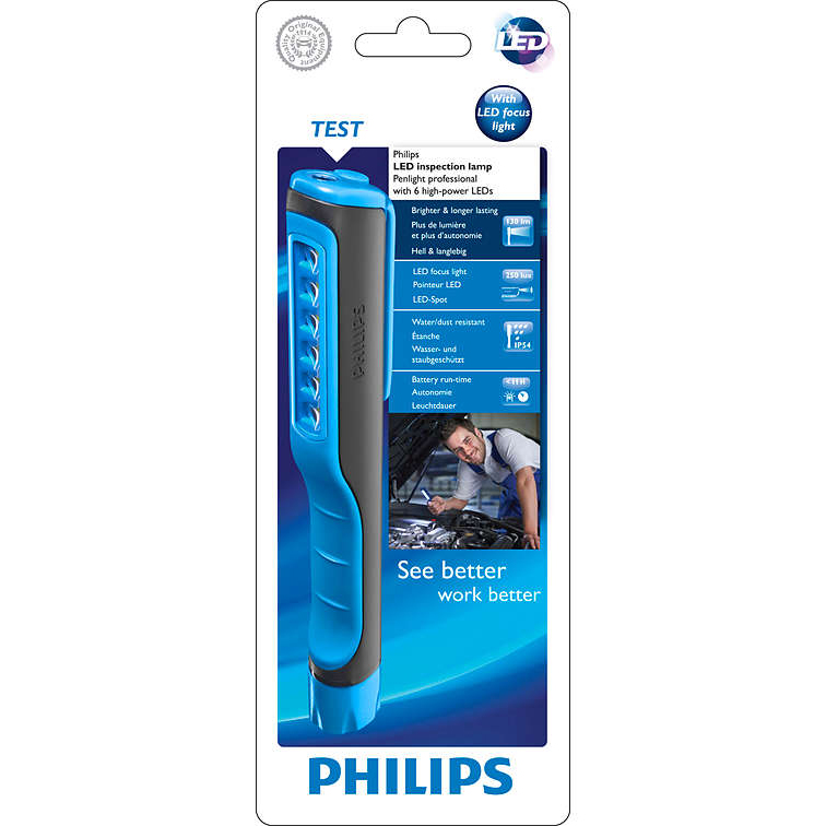 Ліхтар PHILIPS LED Inspection Penlight Professional (LPL19B1) Тип ліхтар