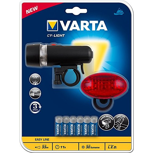 Комплект велосипедных фонарей VARTA CY-Light (15803101421)