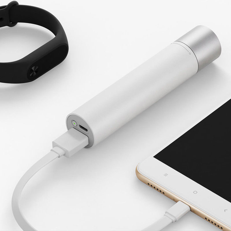 Фонарь XIAOMI Portable Flashlight White Источник энергии аккумулятор