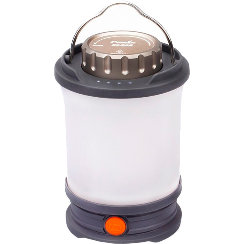 

Фонарь FENIX CL30R Grey, Ліхтар кемпінговий CL30R сірий