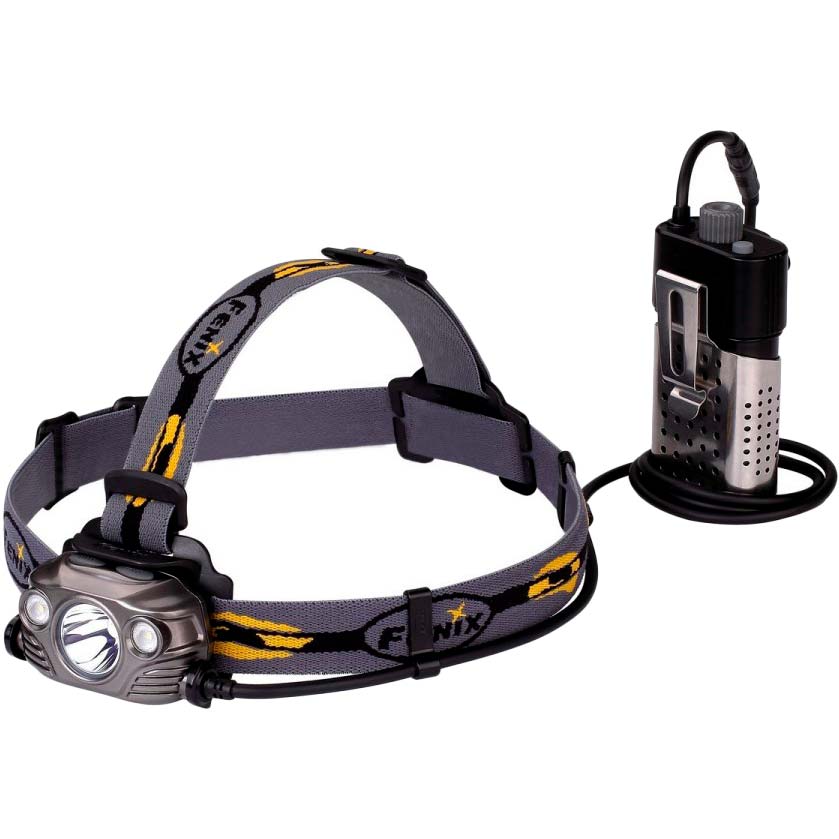 

Фонарь налобный Fenix HP30R Cree XM-L2 XP-G2 (R5) Серый (HP30Rgrey), Ліхтар налобний HP30R сiрий