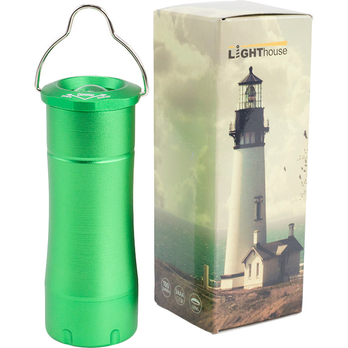 

Фонарь LightHouse Lampi Green (080-4), Lampi, 4 в 1, AL,линза, фокус, 100LM