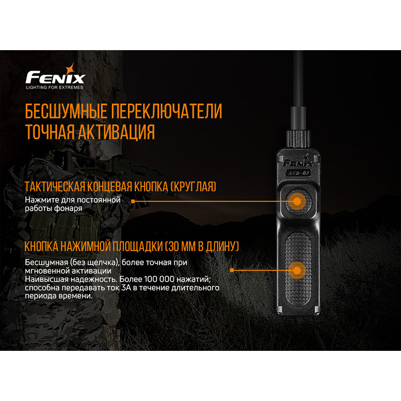 Фото Виносна тактична кнопка FENIX AER-02 V2.0