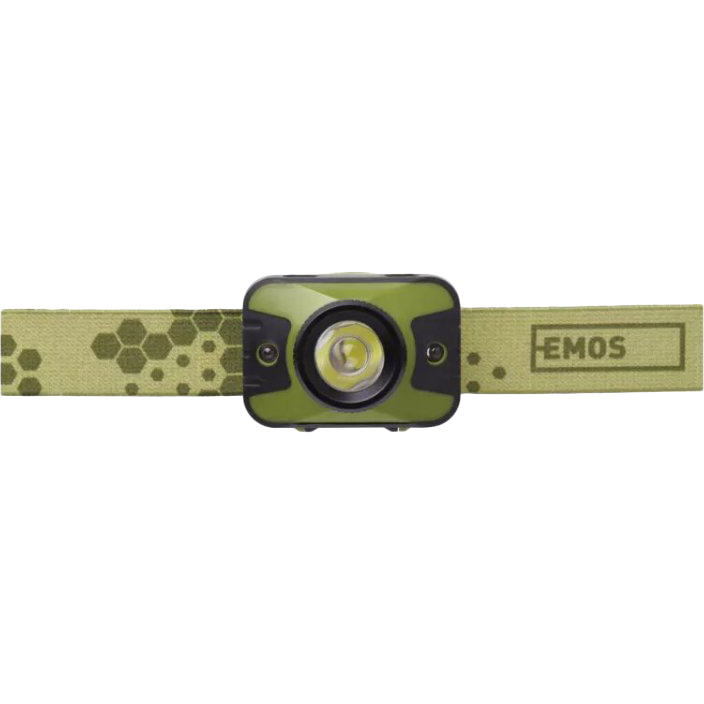

Фонарь EMOS LED P3539, Лiхтар LED P3539 3W 330Lm 3xAAА, налоб.пласт.