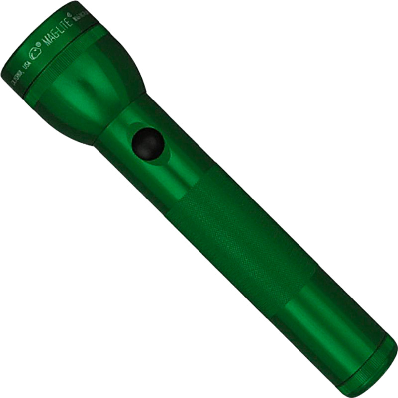 

Фонарь Maglite 2D Dark Green (S2D396R), Ліхтар 2D у блістері (темно зелений) S2D396R