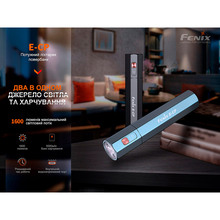 Фонарь FENIX E-CP Black