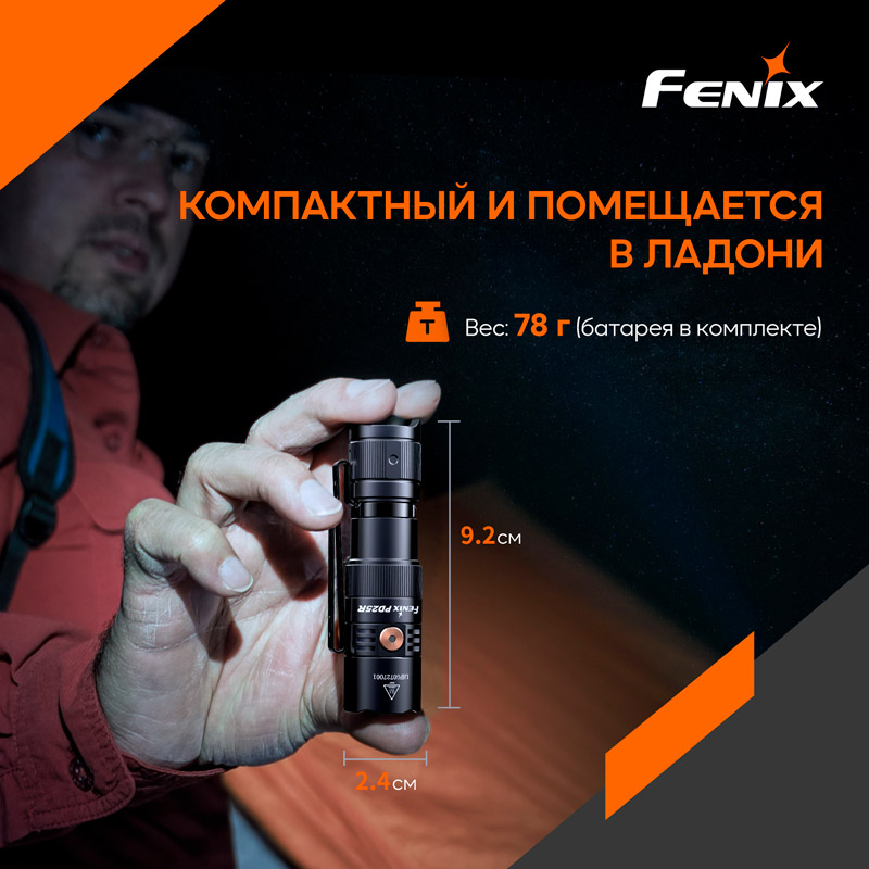 Фото Фонарь FENIX PD25R