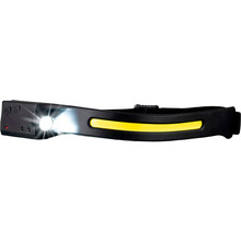 Ліхтар налобний National Geographic ILUMINOS LED Stripe 300 Lm + 90 Lm USB Rechargeable (9082600)