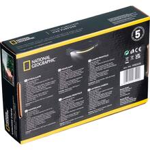 Ліхтар налобний National Geographic ILUMINOS LED Stripe 300 Lm + 90 Lm USB Rechargeable (9082600)