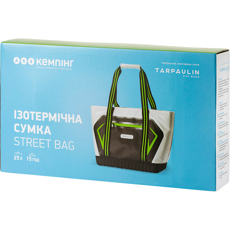 Изотермичемкая сумка КЕМПІНГ Street Bag 25 л (CA-218) Об'єм 25