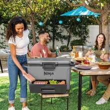 Термобокс NINJA FrostVault Hard Cooler 47 л Slate Grey (FB151EUGY)