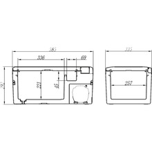 Автохолодильник BREVIA 18 л (22200)