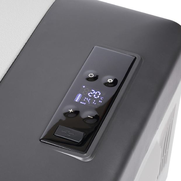 Автохолодильник BREVIA 15 л Gray (22100) Кількість компресорів 1