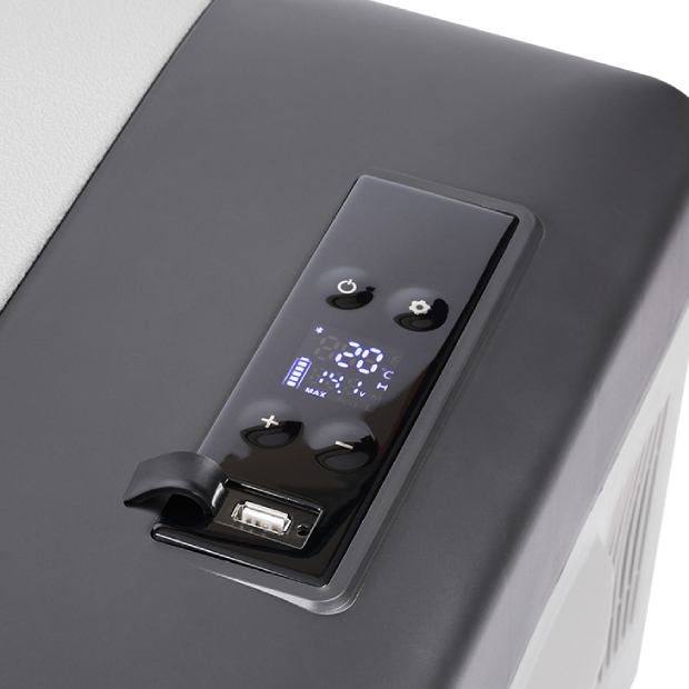 Зовнішній вигляд Автохолодильник BREVIA 15 л Gray (22100)