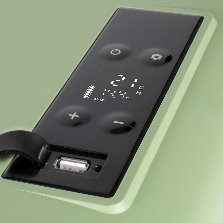 Заказать Автохолодильник BREVIA 15 л Gray/Green (22110)