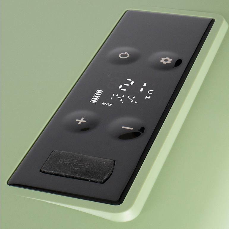 Фото Автохолодильник BREVIA 15 л Gray/Green (22110)