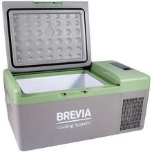 Автохолодильник BREVIA 15 л Gray/Green (22110)