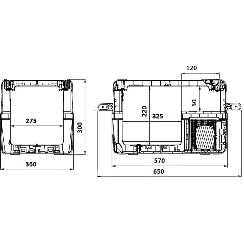Обзор Автохолодильник BREVIA 25 л (22405)