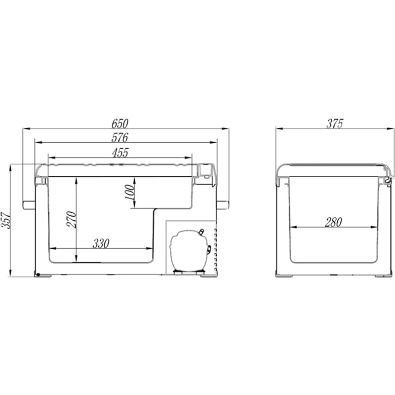 В Фокстрот Автохолодильник BREVIA 30 л (22410)